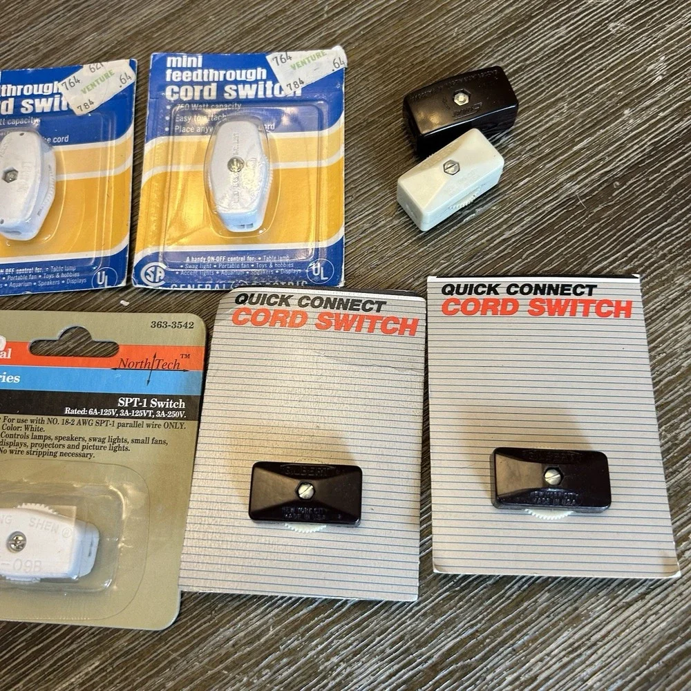 Inline Cord Switches Mini Feedthrough Quick Connect NorthTech SPT-1 SPT-2